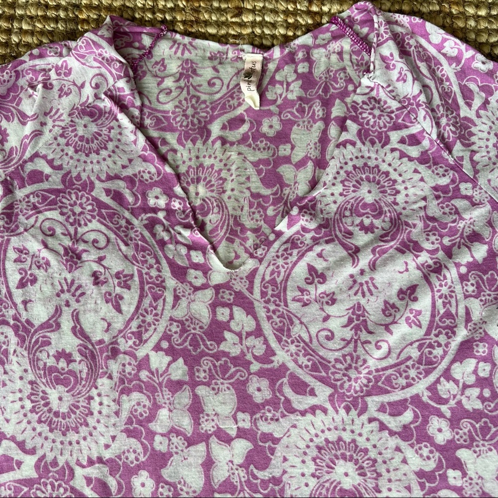 Pink lotus top - Picture 3 of 5